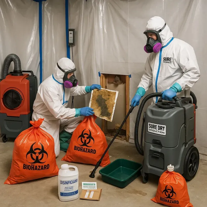 Contaminated Water Handling Protocols process in Woodson County, KS